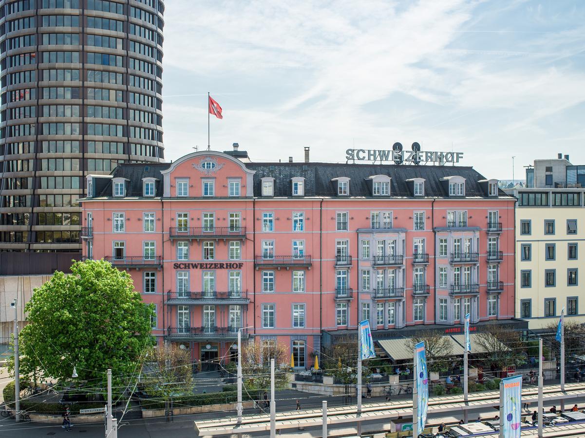Hotel Schweizerhof Базель Экстерьер фото